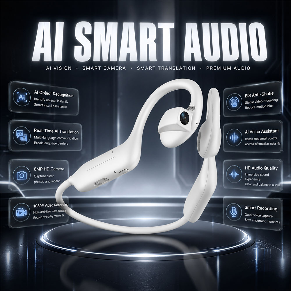 Headset Stand - NEW 1080P UHD Bluetooth Earphones 800W