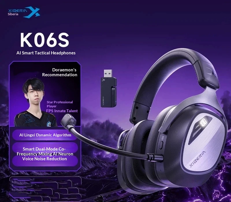 XIBERIA K06S Over‑Ear Gaming H - đánh giá và giá Pc Gaming Cs2