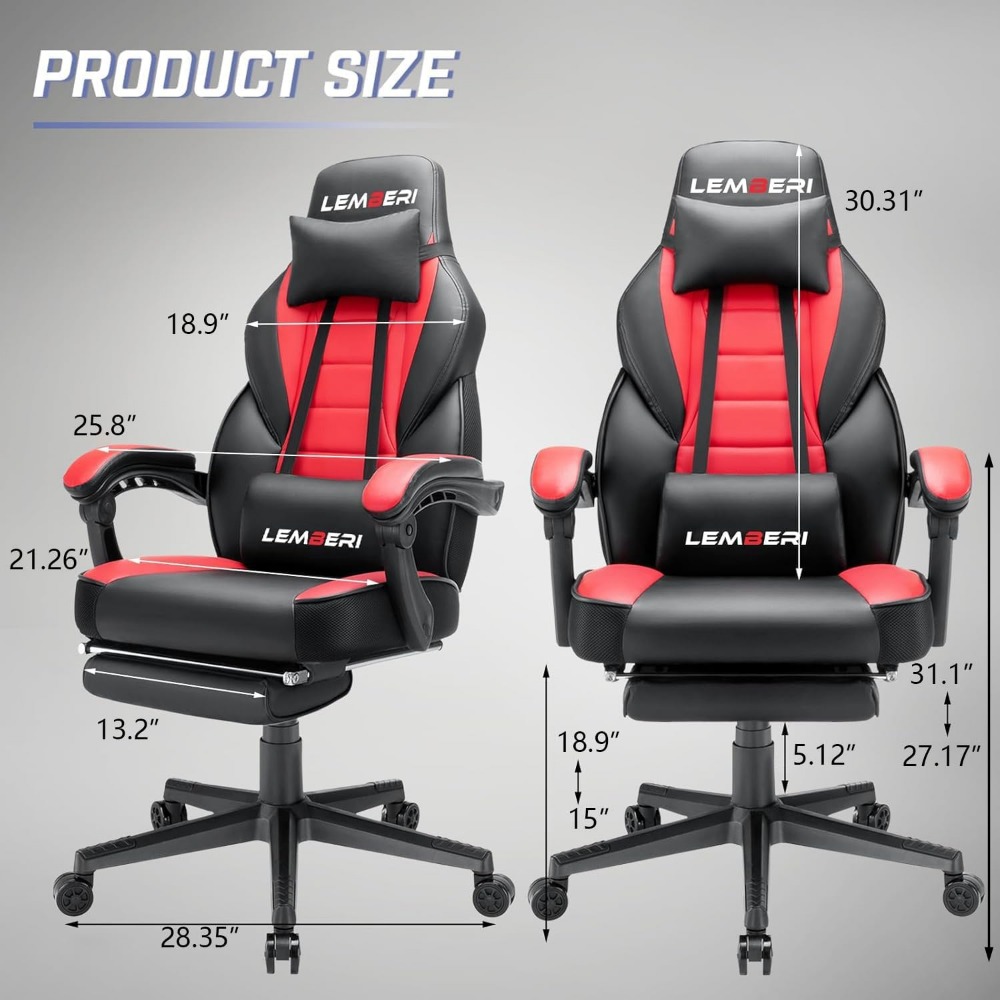 Big and Tall Gaming Chair: Hig - đánh giá và giá Gaming Chair