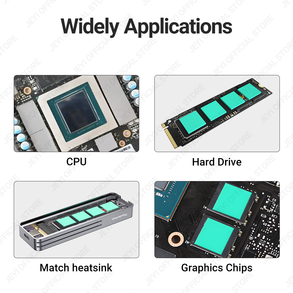 JEYI 100-Pack Thermal Conducti - đánh giá và giá M.2 Ssd Heatsink