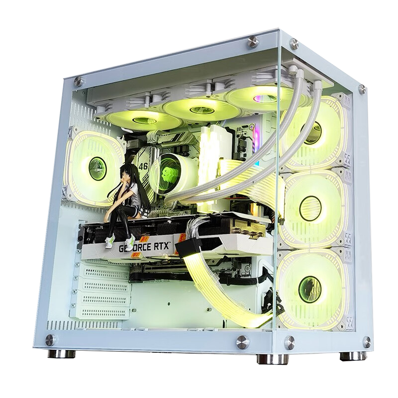 Factory / White Computer Case  - đánh giá và giá Pc Gaming White
