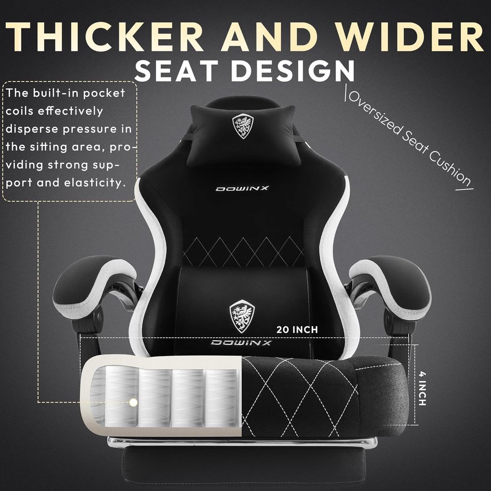 Ergonomic Breathable Fabric Ga - đánh giá và giá Gaming Chair