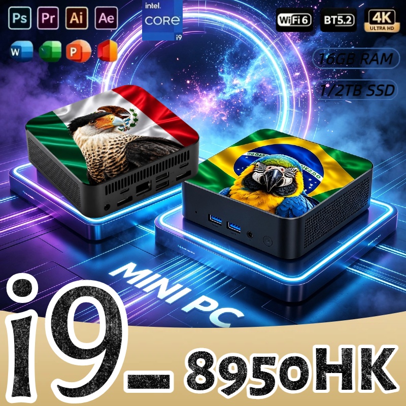Mini PC Core i9-8950HK 16GB RA - đánh giá và giá Pc Gaming Desktop