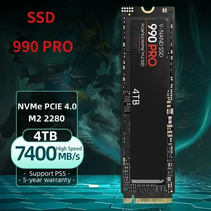 Hot Sale 990 PRO M.2 NVMe SSD  - đánh giá và giá Pc Gaming Ps5