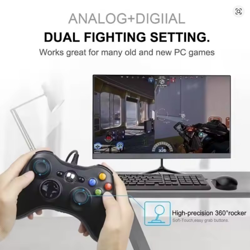 For Xbox 360 Wired Game Contro - đánh giá và giá Pc Gaming Xbox