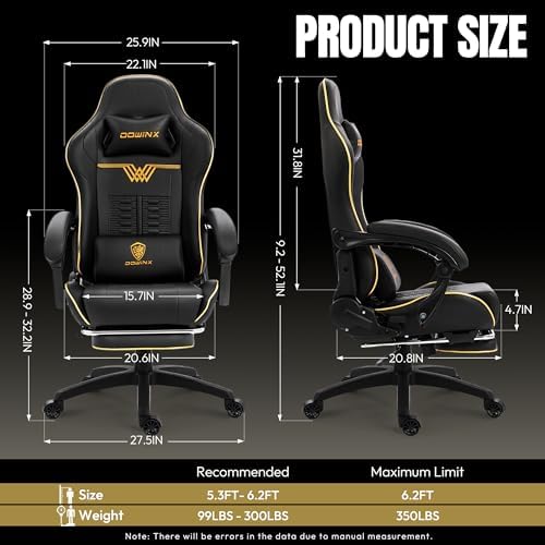 Big and Tall Gaming Chair, 350 - đánh giá và giá Gaming Chair