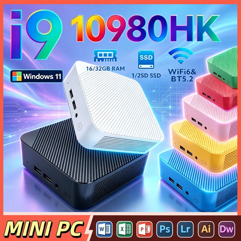 Mini PC Intel Core I9-10980HK  - đánh giá và giá Pc Gaming All In One