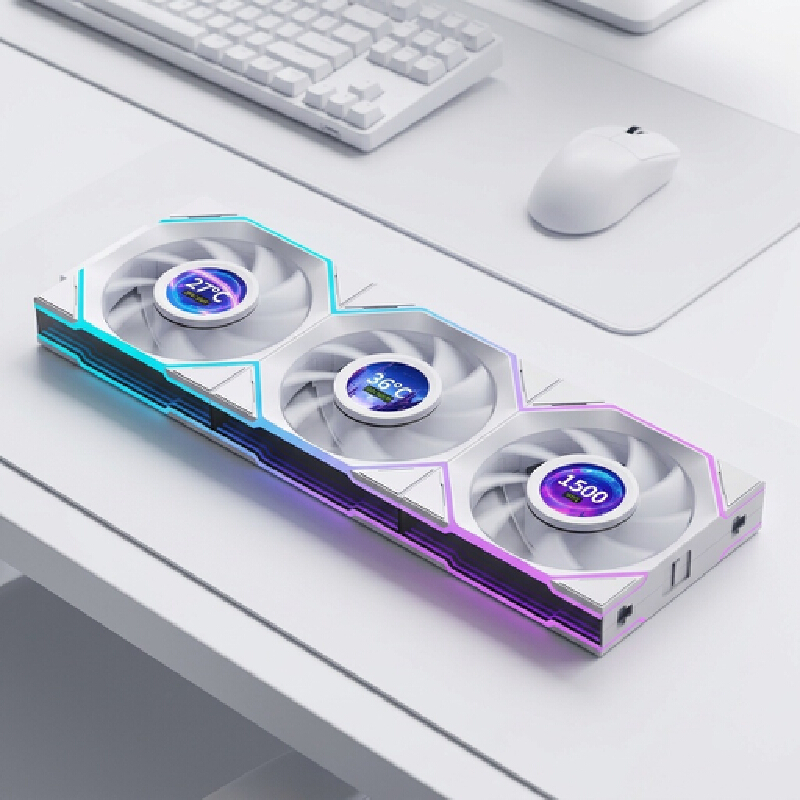 Case Fan 12cm Reverse Blade Lc - đánh giá và giá Pc Gaming White