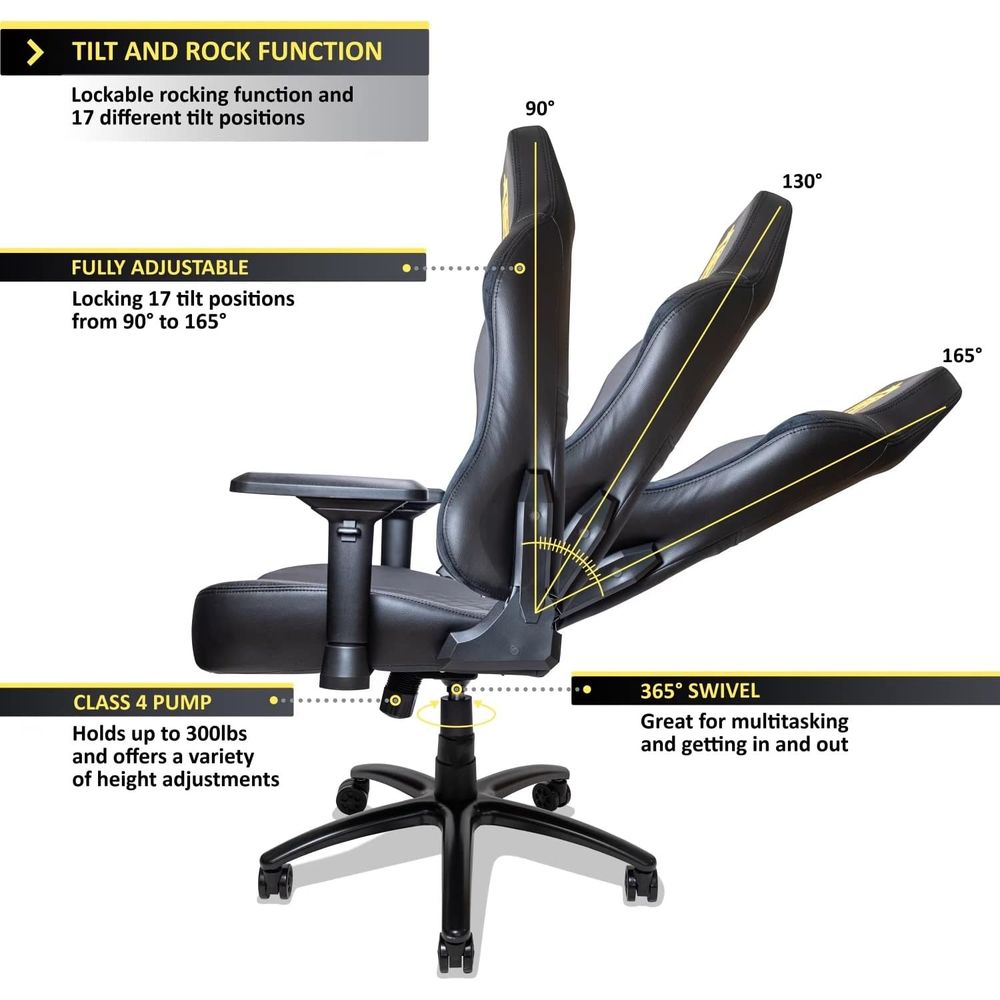Ergonomic Reclining Gaming Cha - đánh giá và giá Gaming Chair