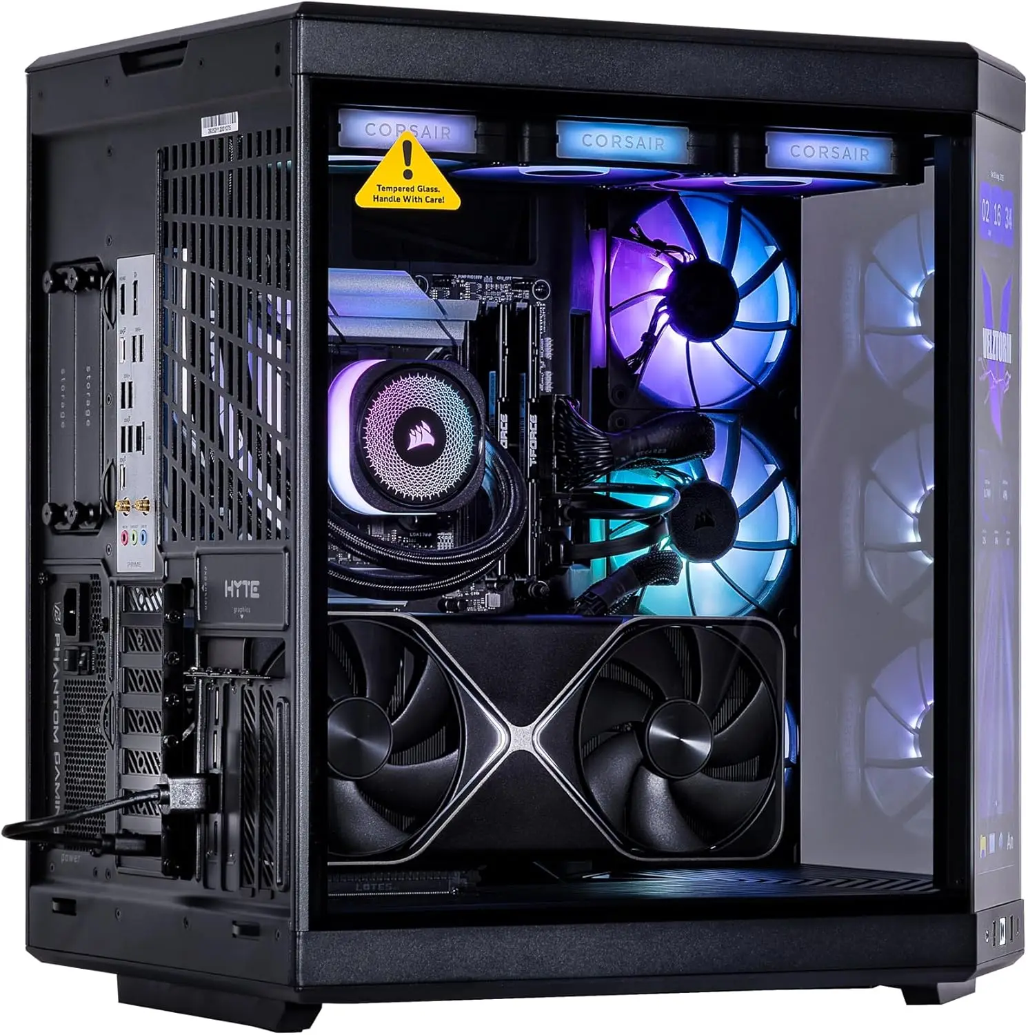 Velztorm LCD Black Praetix Cus - đánh giá và giá Pc Gaming Y70