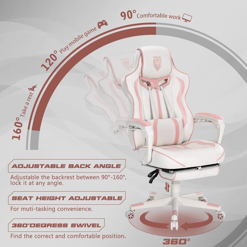 Ergonomic High-Back Gaming Cha - đánh giá và giá Gaming Chair