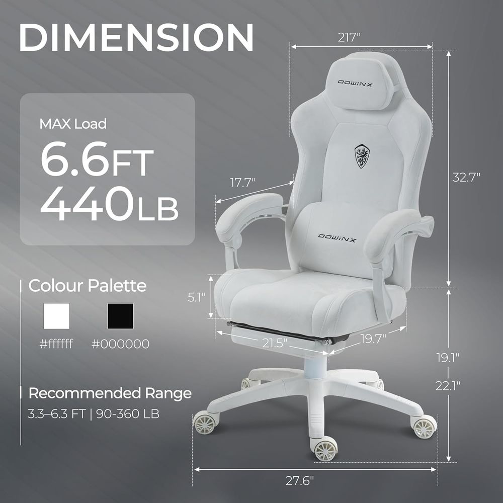 Ergonomic High-Back Suede Gami - đánh giá và giá Gaming Chair