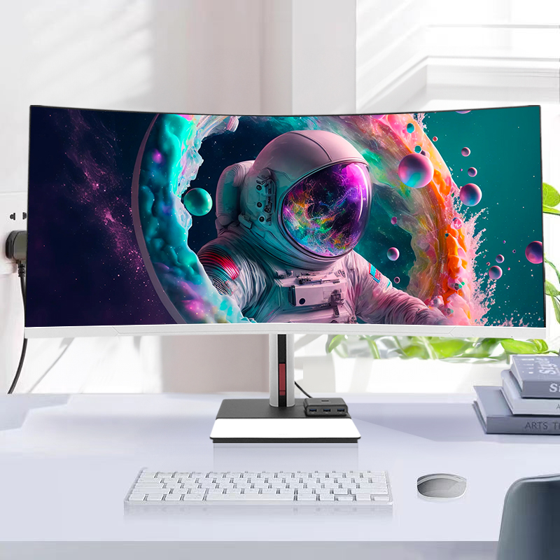 34 Inch 4K Curved Screen Deskt - đánh giá và giá Pc Gaming All In One