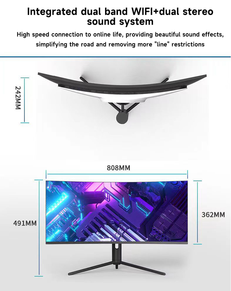 34 Inch 4K Curved Screen Deskt - đánh giá và giá Pc Gaming All In One
